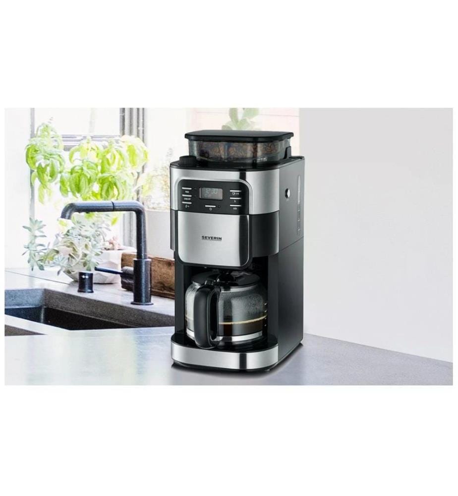 SEVERIN - Cafetière filtre KA 4810 Noir/Argenté