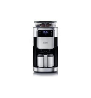 SEVERIN - Filterkaffeemaschine KA 4814 Schwarz/Silber