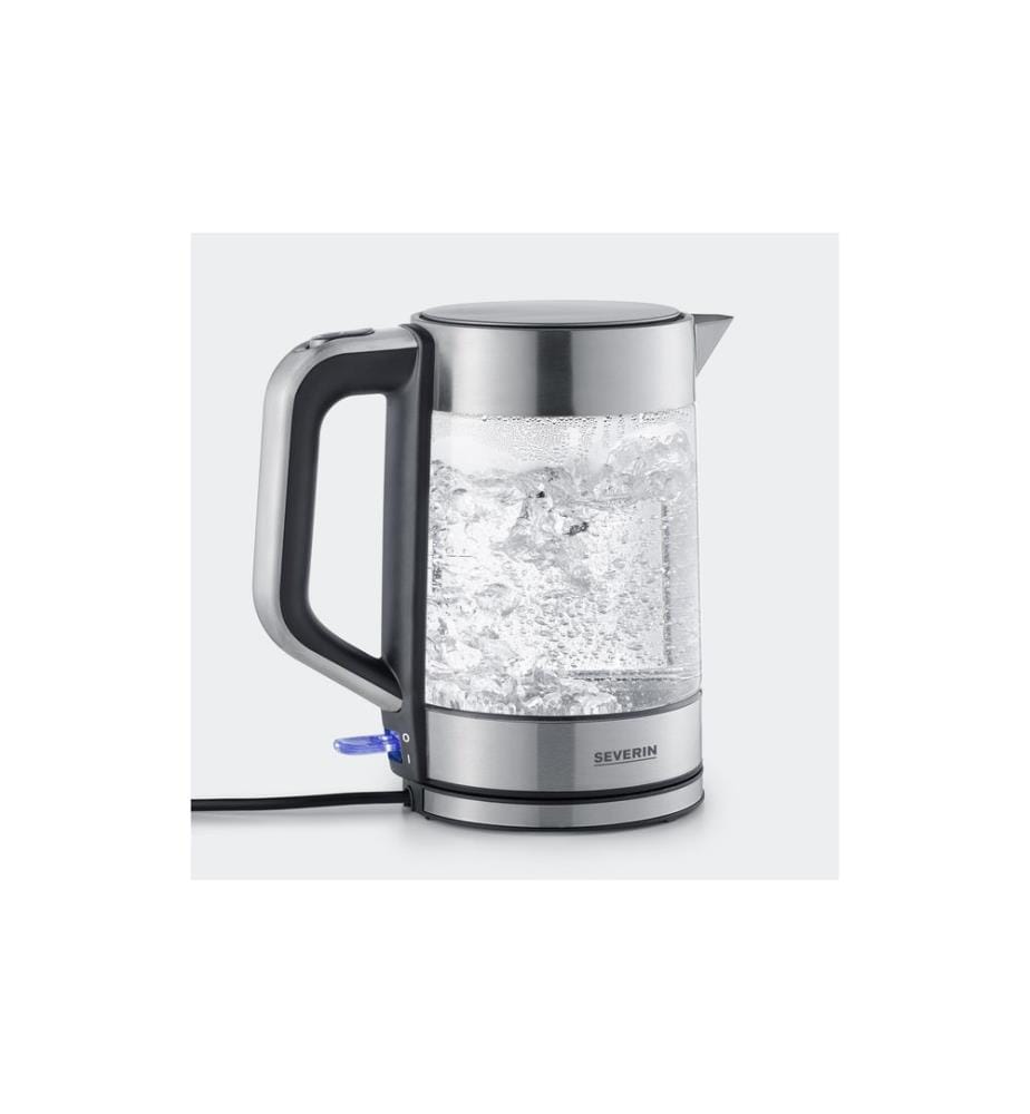 SEVERIN - Bouilloire WK 3420 1.7 l, Noir/Argenté