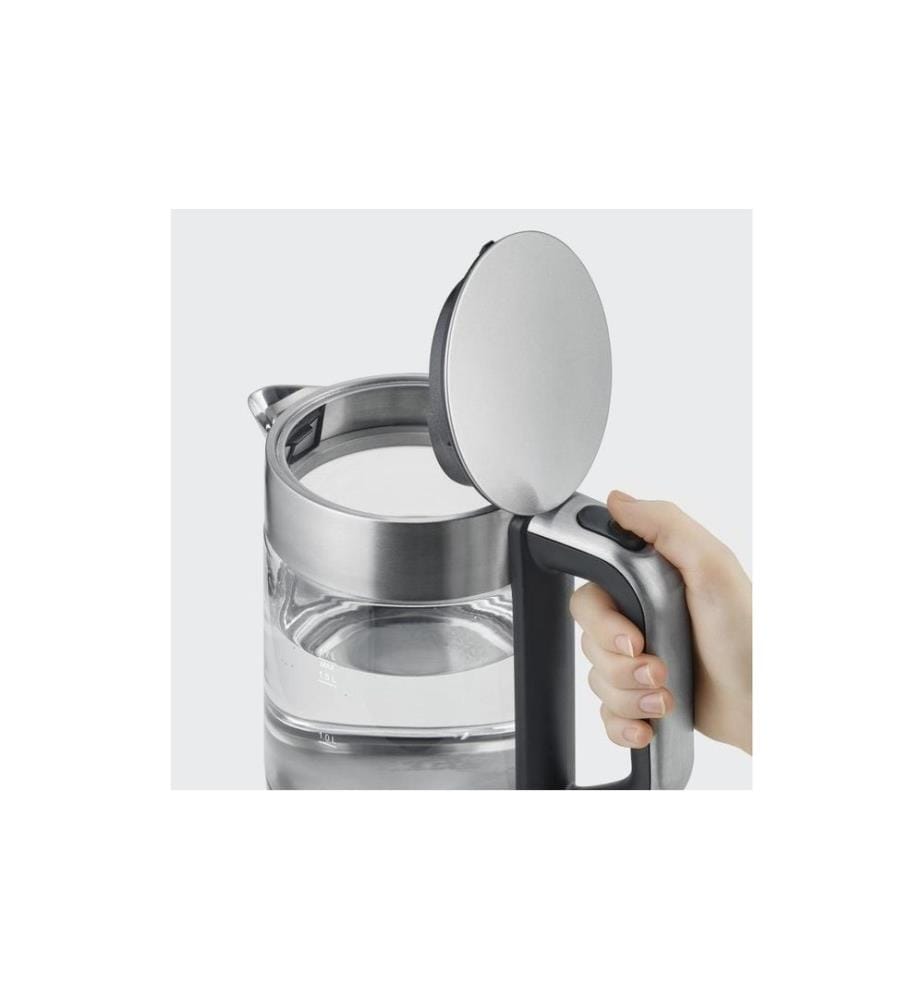 SEVERIN - Bouilloire WK 3420 1.7 l, Noir/Argenté