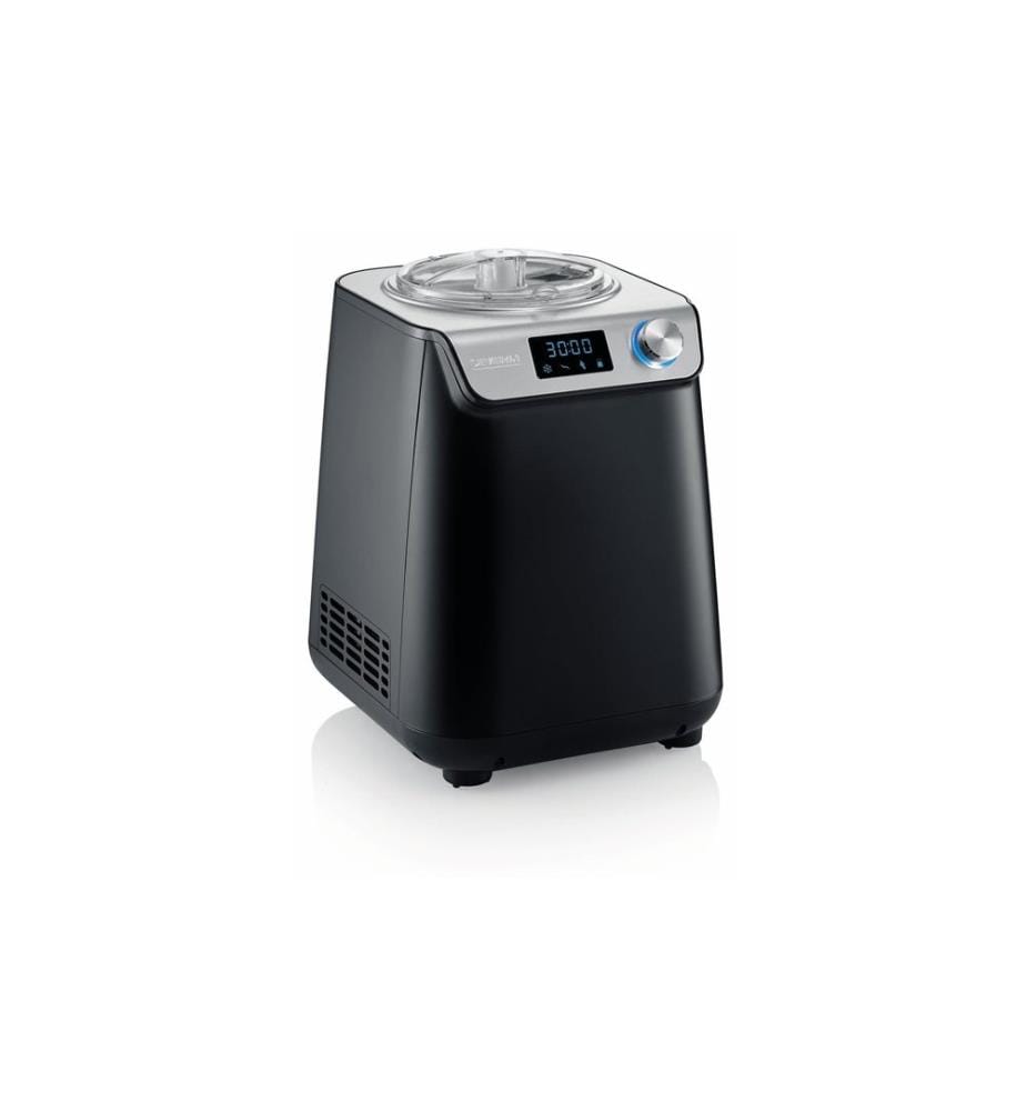 SEVERIN - Machine à glace EZ 7407 1.2 l, Noir/Argenté