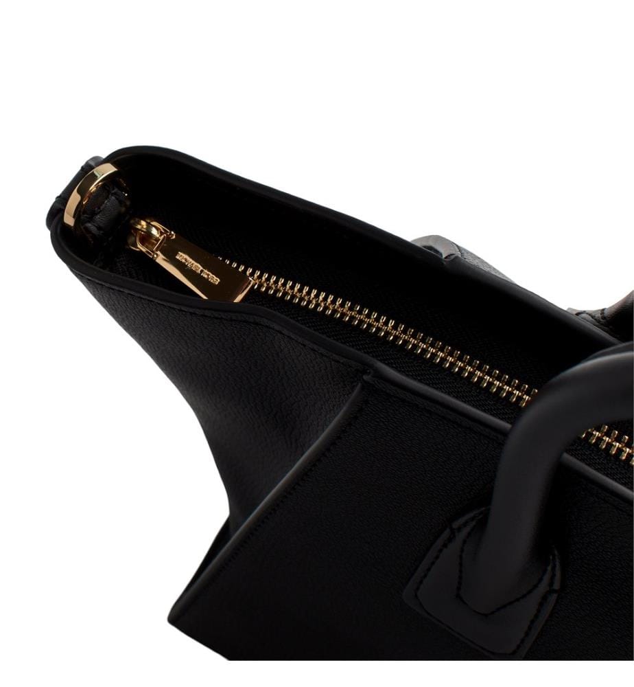 Ranzen-Tasche Avril Frau Leder - Schwarz