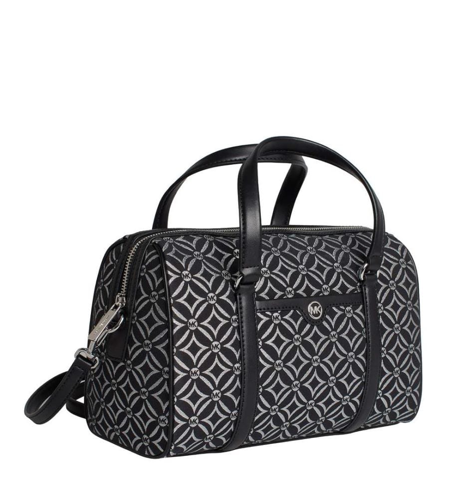 Ranzen-Tasche - Schwarz Silber