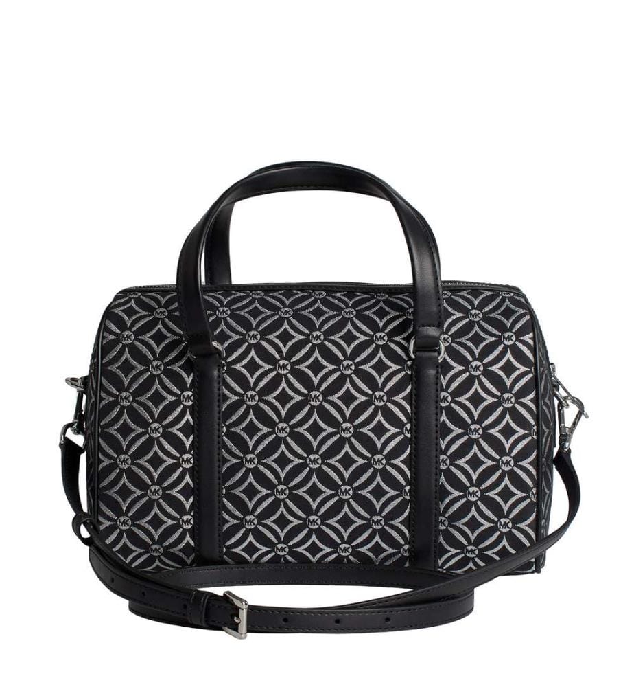 Ranzen-Tasche - Schwarz Silber