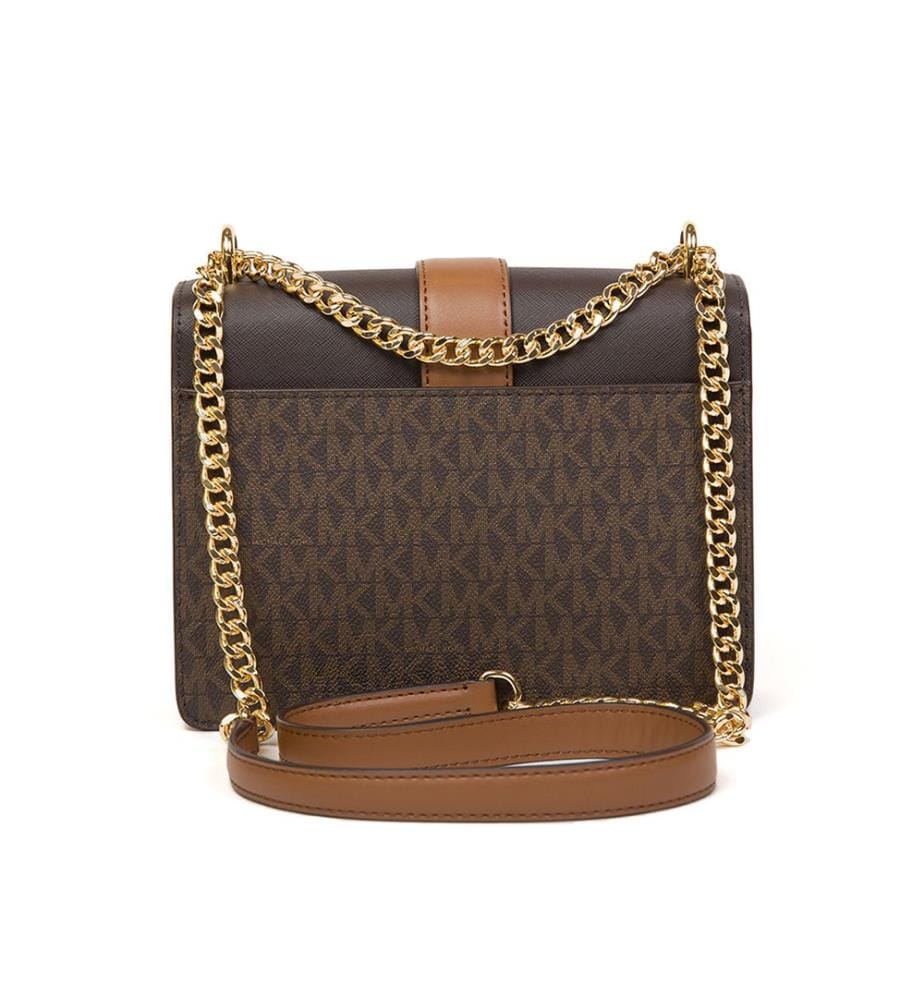 Umhängetasche Greenwich Small Flap - Braun