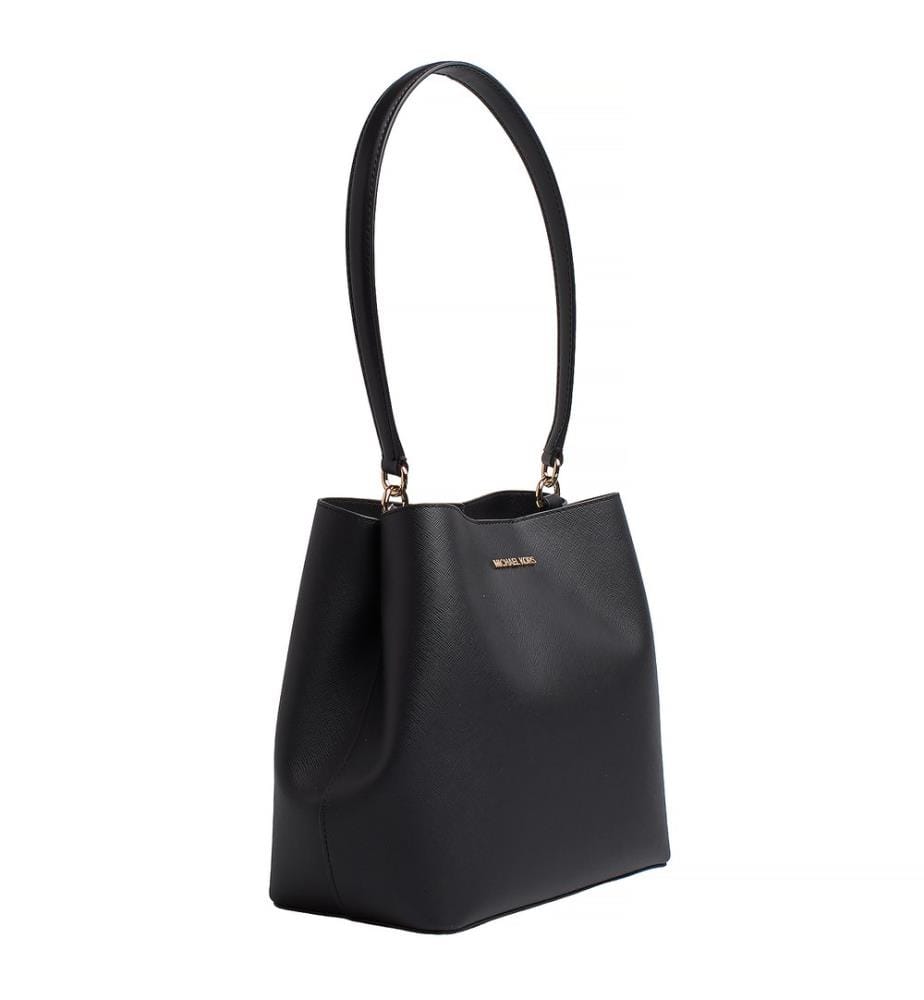 Pratt Bucket Style Umhängetasche - Schwarz