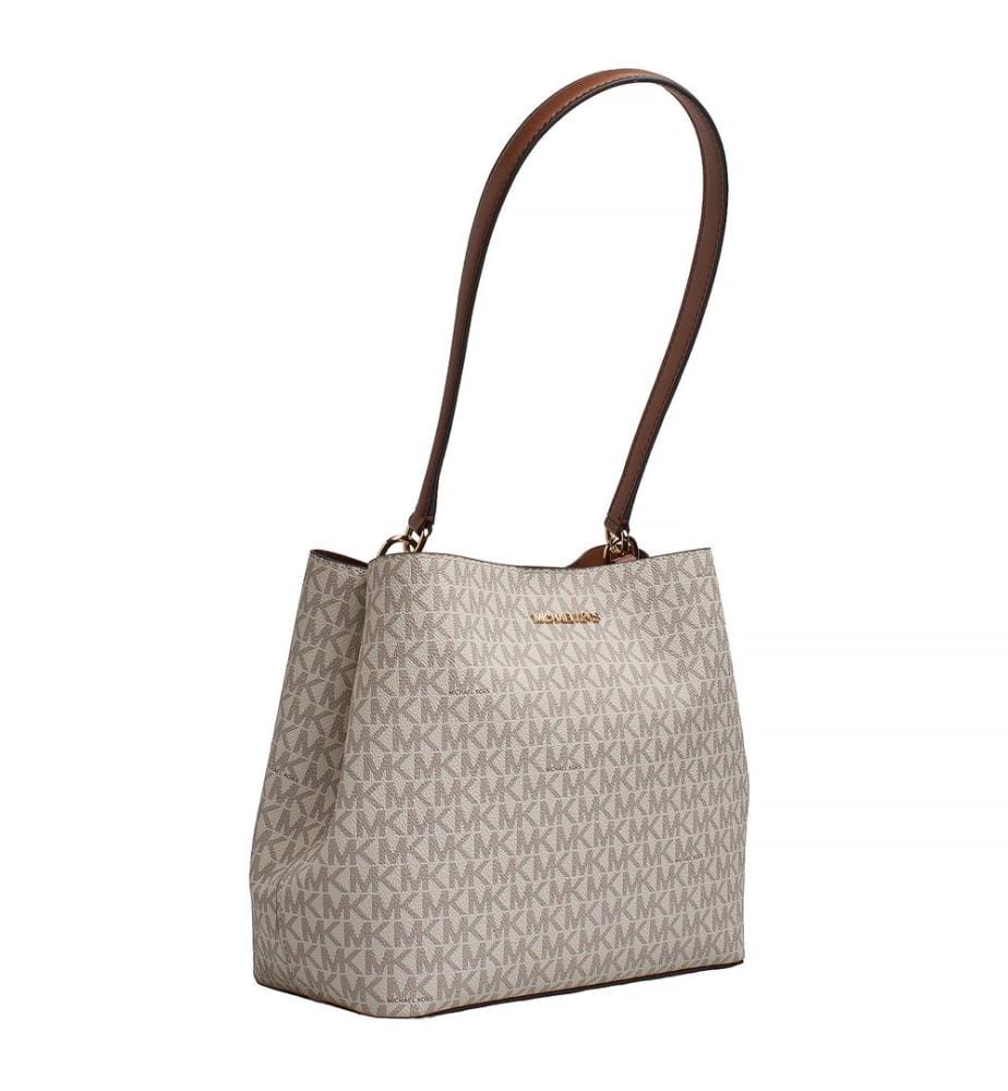 Pratt Bucket Style Umhängetasche - Creme