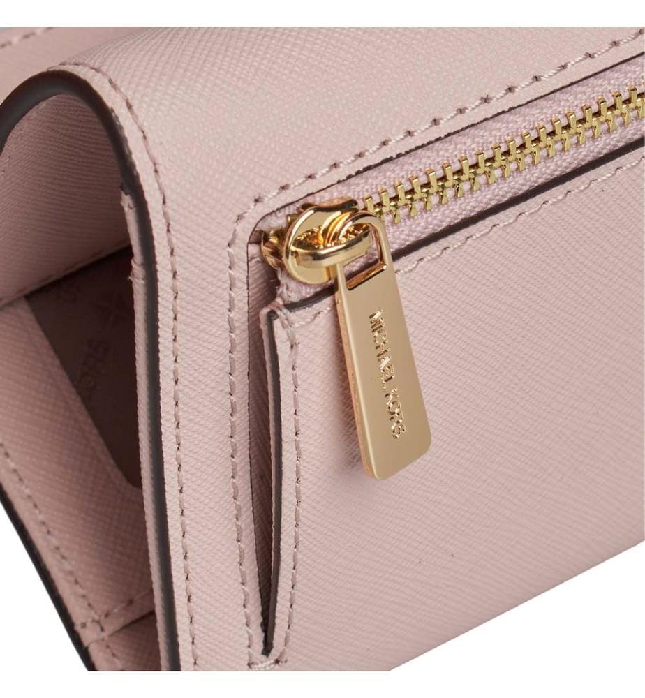 Dreifache Brieftasche Jet Set Travel - Rosa