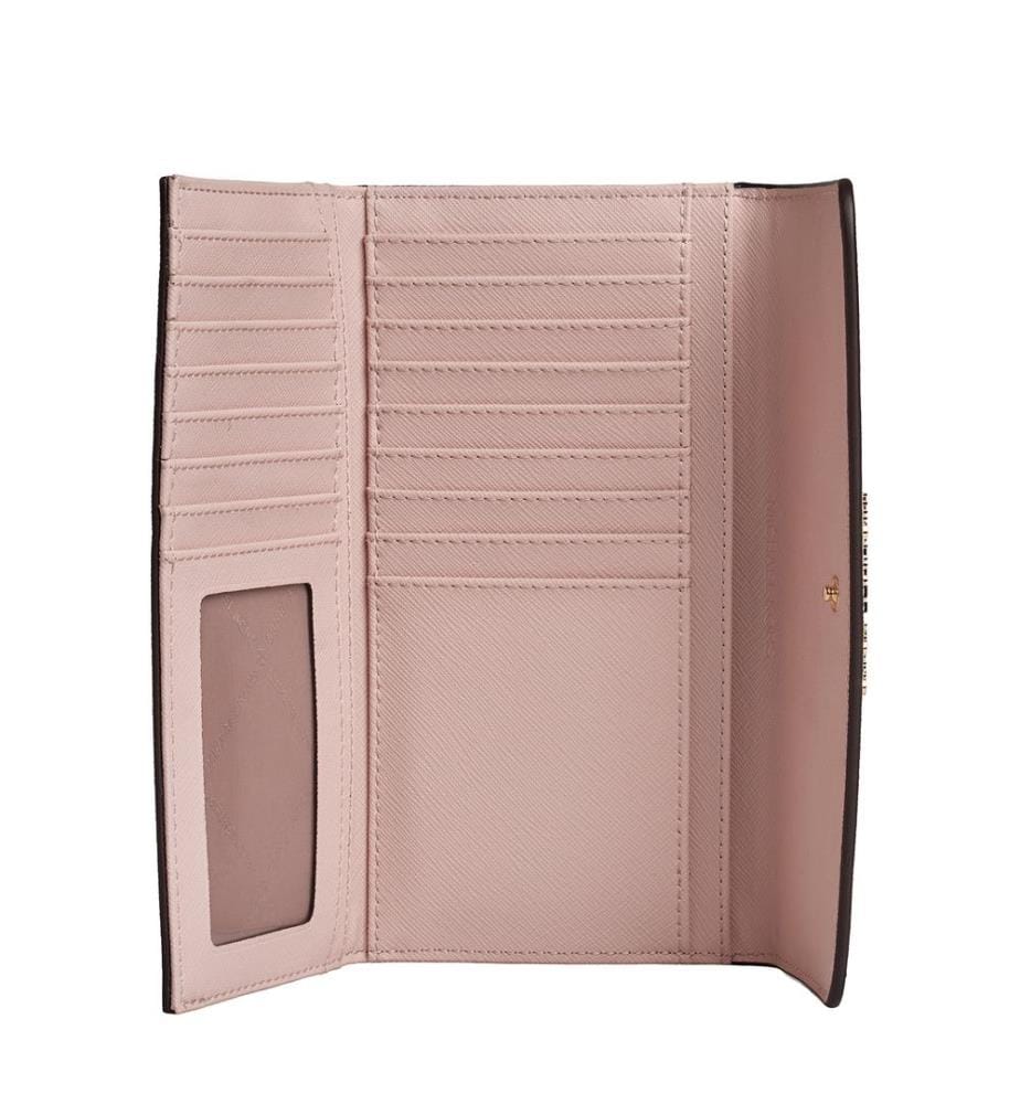 Dreifache Brieftasche Jet Set Travel - Rosa