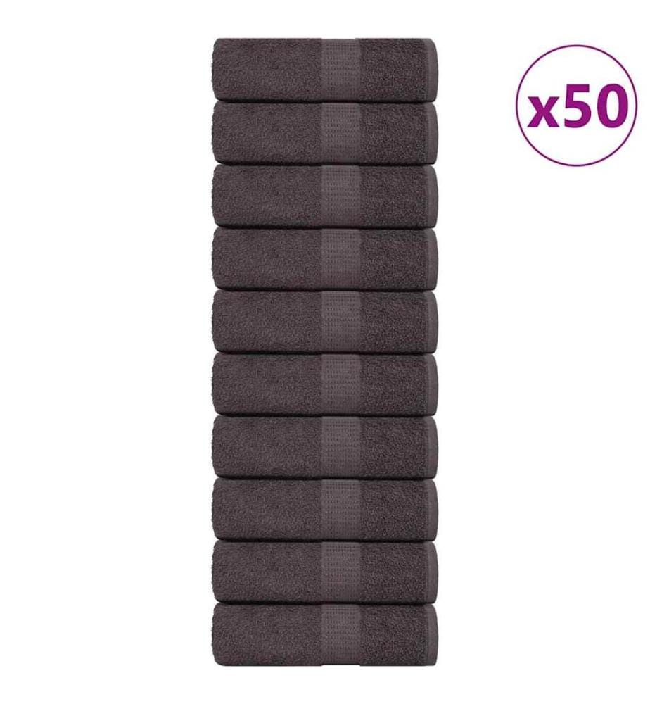 Gästetücher FROGN 50 Stk. Anthrazit 30x50 cm 360 g/m²