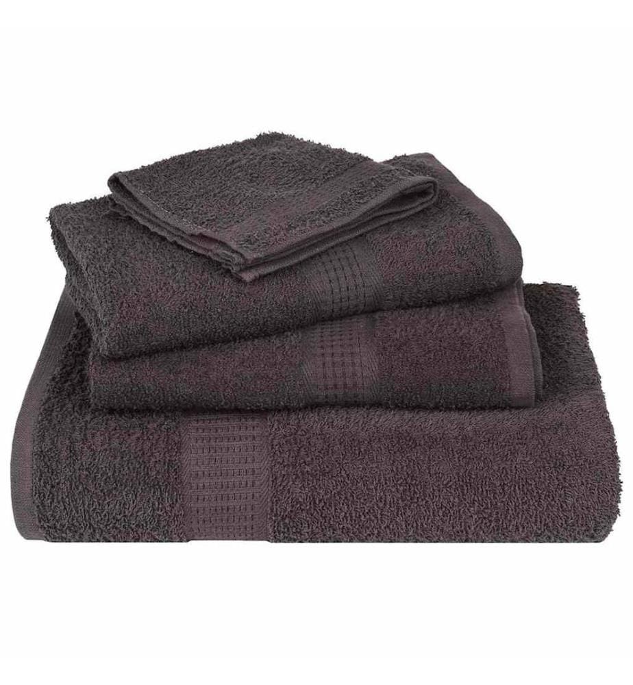 Duschtücher FROGN 2 Stk. Anthrazit 70x140 cm 360 g/m²