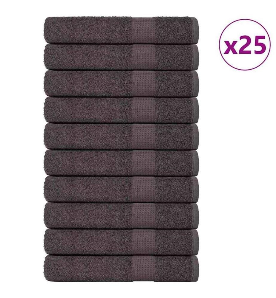 Saunatücher FROGN 25 Stk. Anthrazit 80x200 cm 360 g/m²