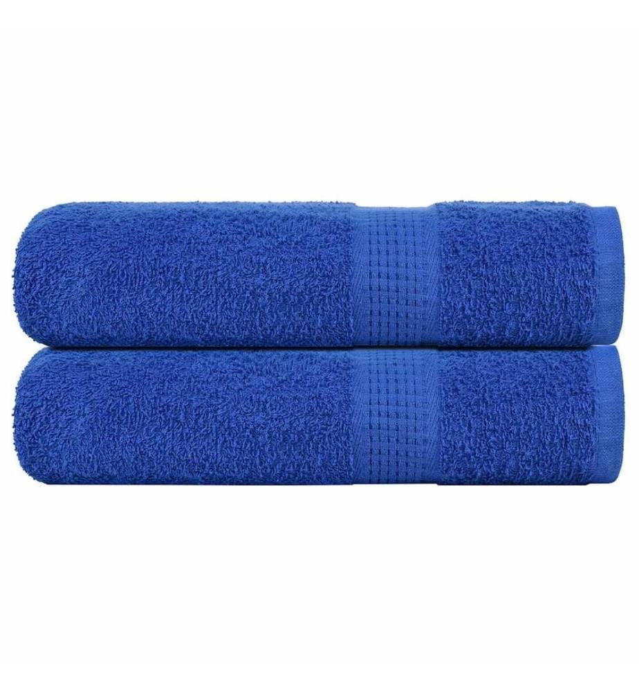 Duschtücher FROGN 2 Stk. Blau 70x140 cm 360 g/m²