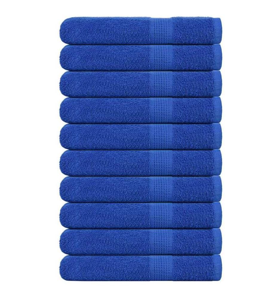 Handtücher FROGN 10 Stk. Blau 100x200 cm 360 g/m²