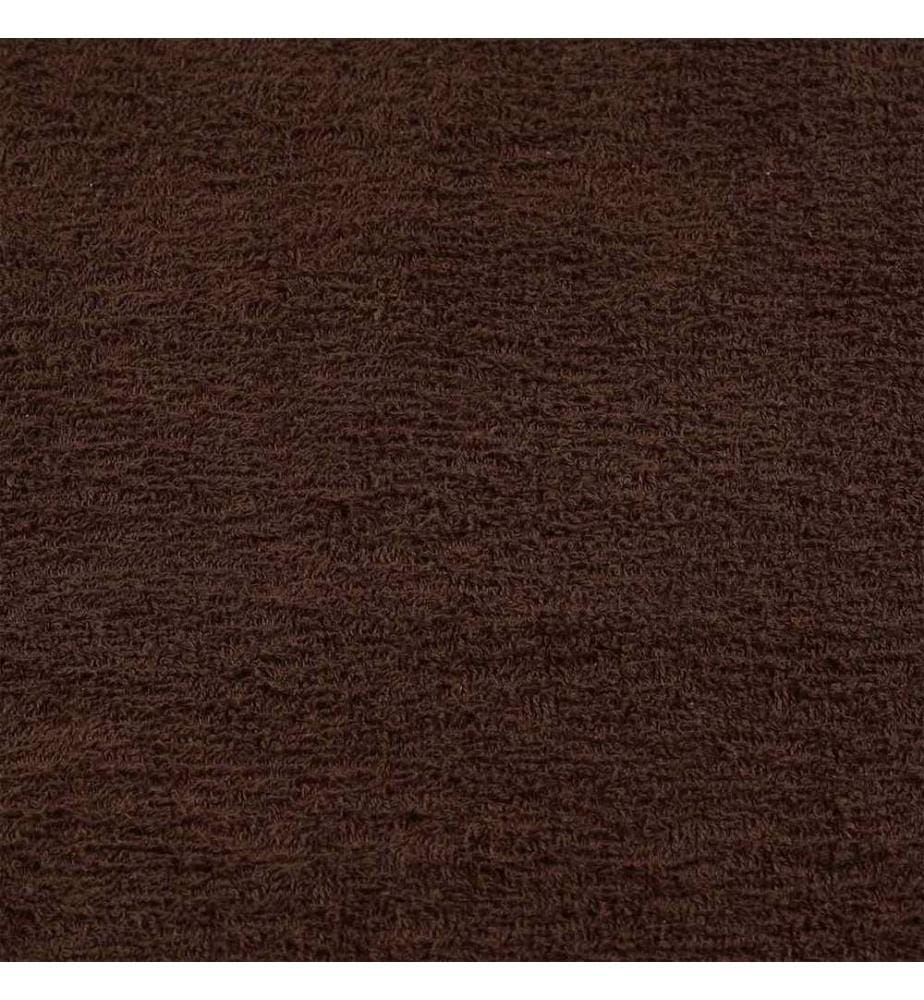Essuie-mains FROGN 2 pcs marron 50x100 cm 360 g/m²