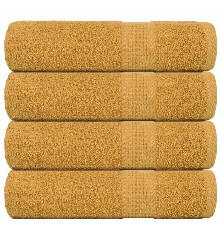 Essuie-mains FROGN 4 pcs doré 50x100 cm 360 g/m²