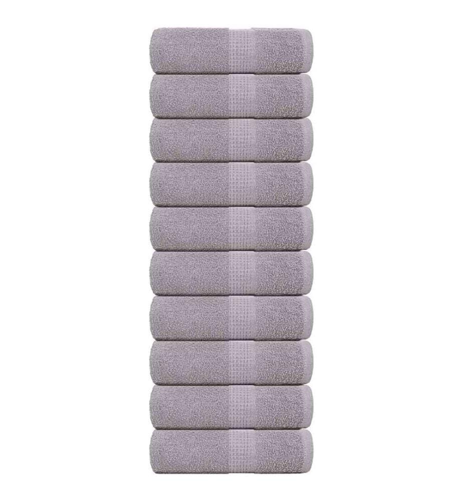 Waschtücher FROGN 10 Stk. Grau 30x30 cm 360 g/m²
