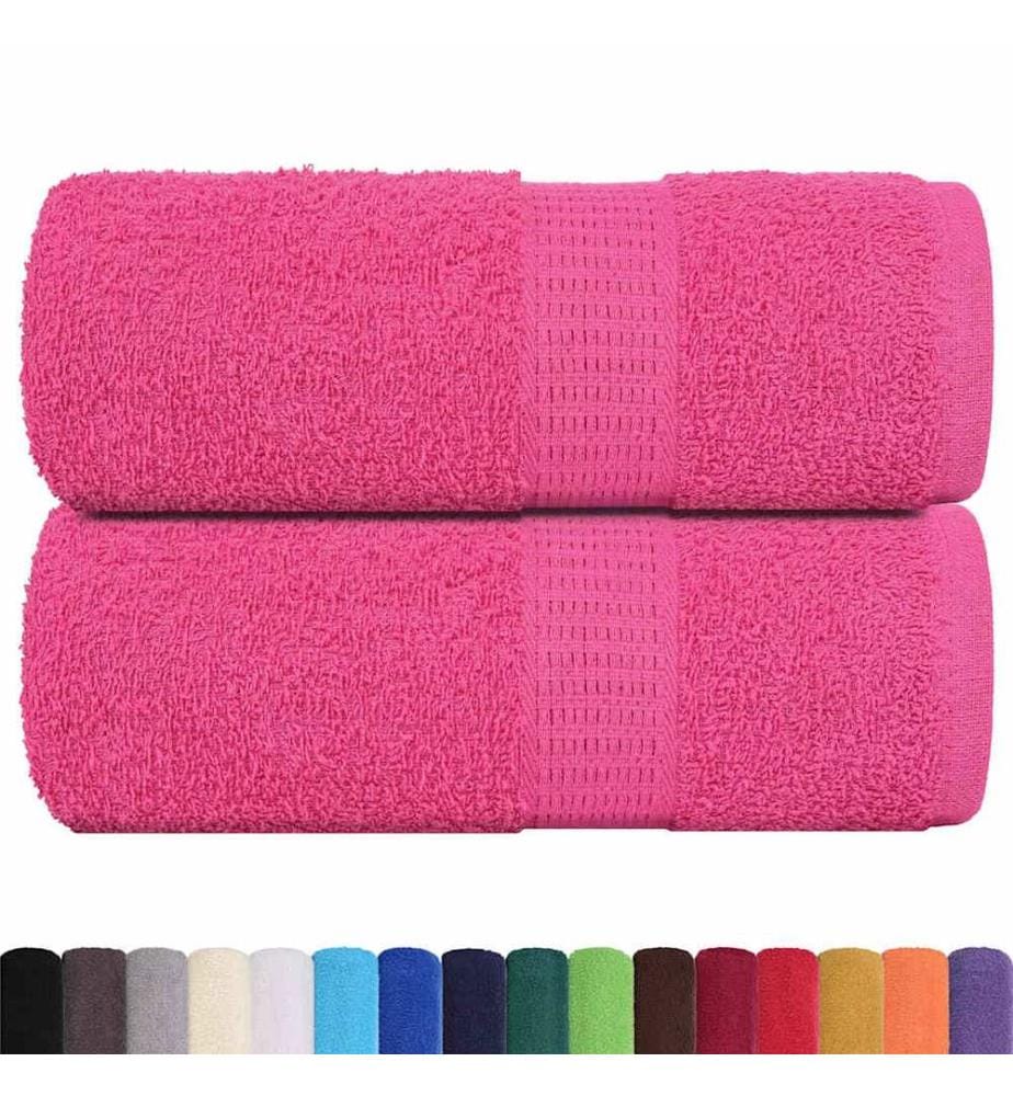 Waschtücher FROGN 2 Stk. Rosa 30x30 cm 360 g/m²