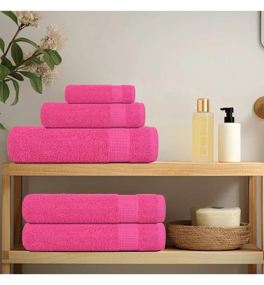 Waschtücher FROGN 10 Stk. Rosa 30x30 cm 360 g/m²