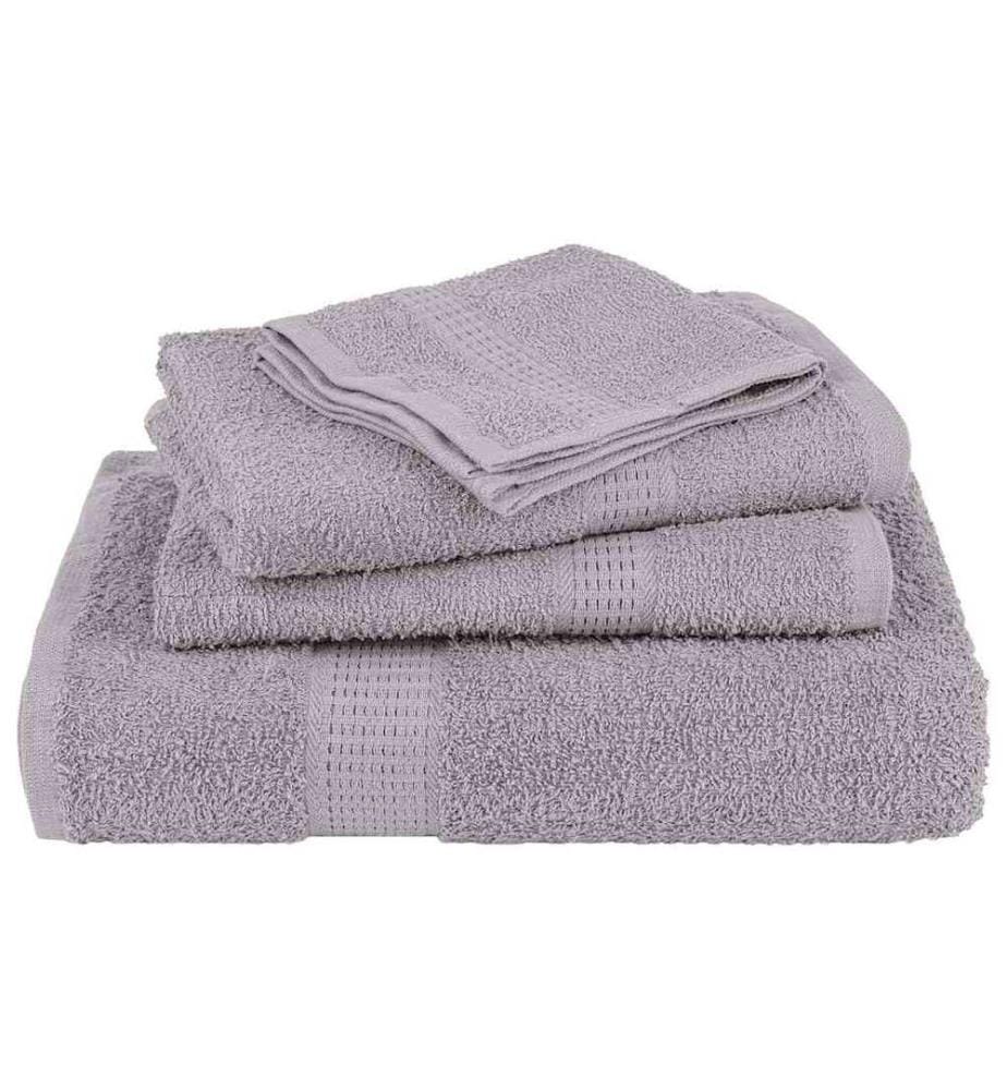 8-tlg. Handtuch-Set FROGN Grau 360 g/m²