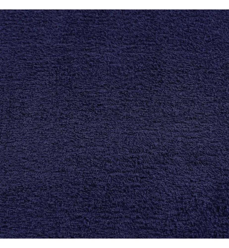 Ensemble de serviettes FROGN 12 pcs bleu marine 360 g/m²
