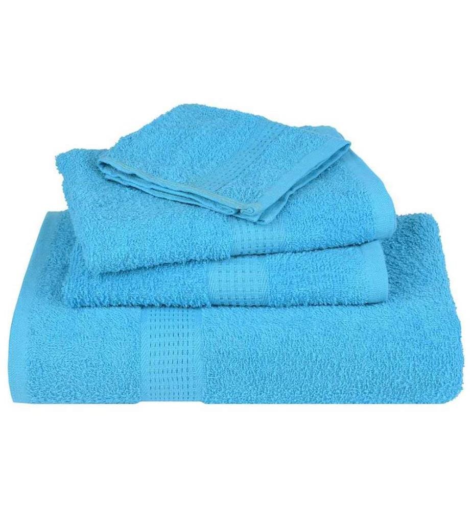 12-tlg. Handtuch-Set FROGN Türkis 360 g/m²