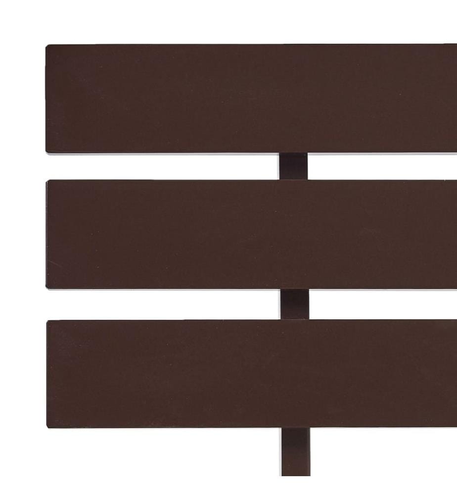 Massivholzbett Dunkelbraun Kiefer 180x200 cm