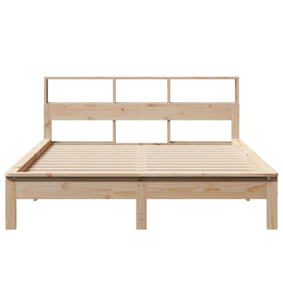 Massivholzbett ohne Matratze 140x200 cm Kiefernholz