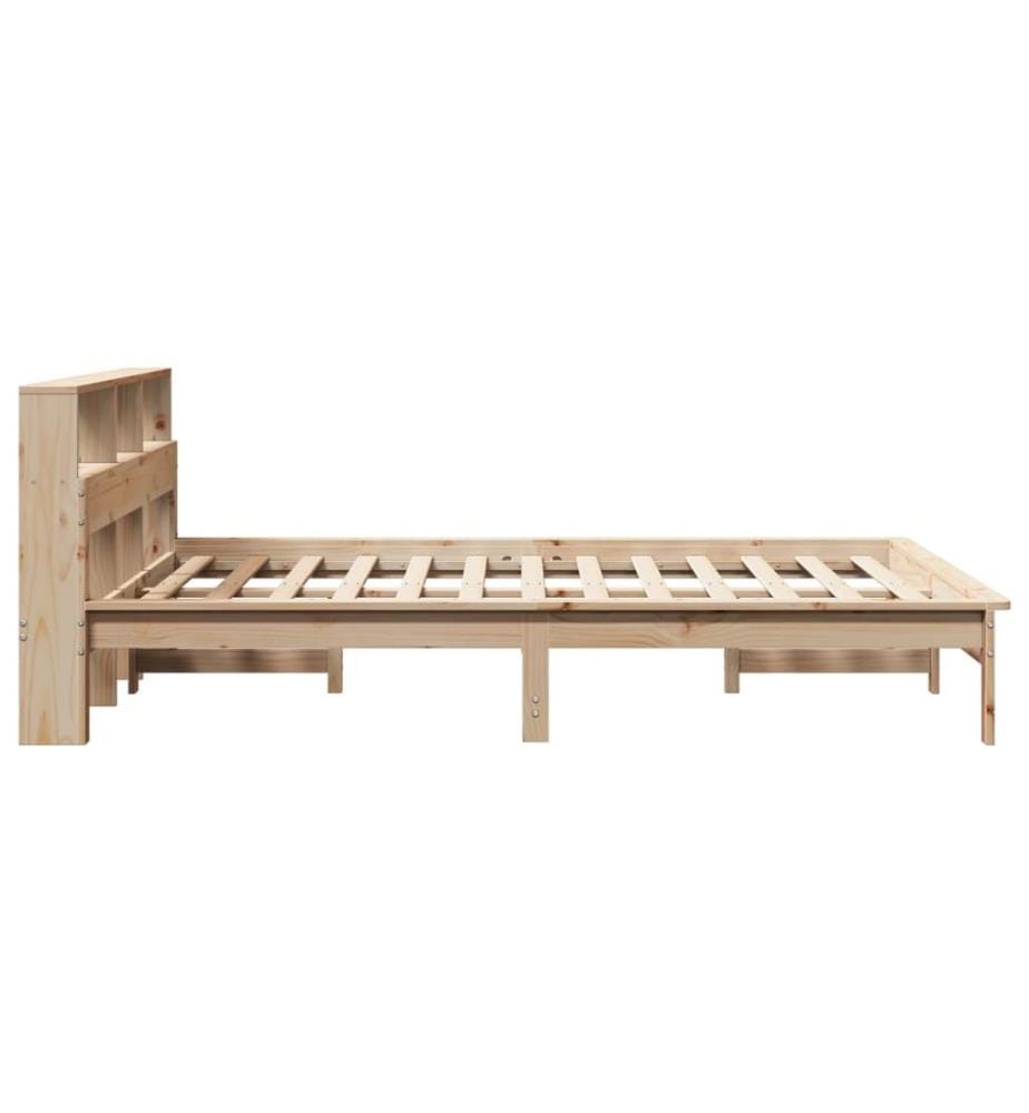 Massivholzbett ohne Matratze 140x200 cm Kiefernholz