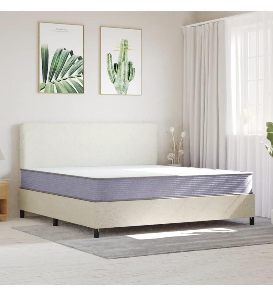 Matelas en mousse moyennement doux 200x200 cm