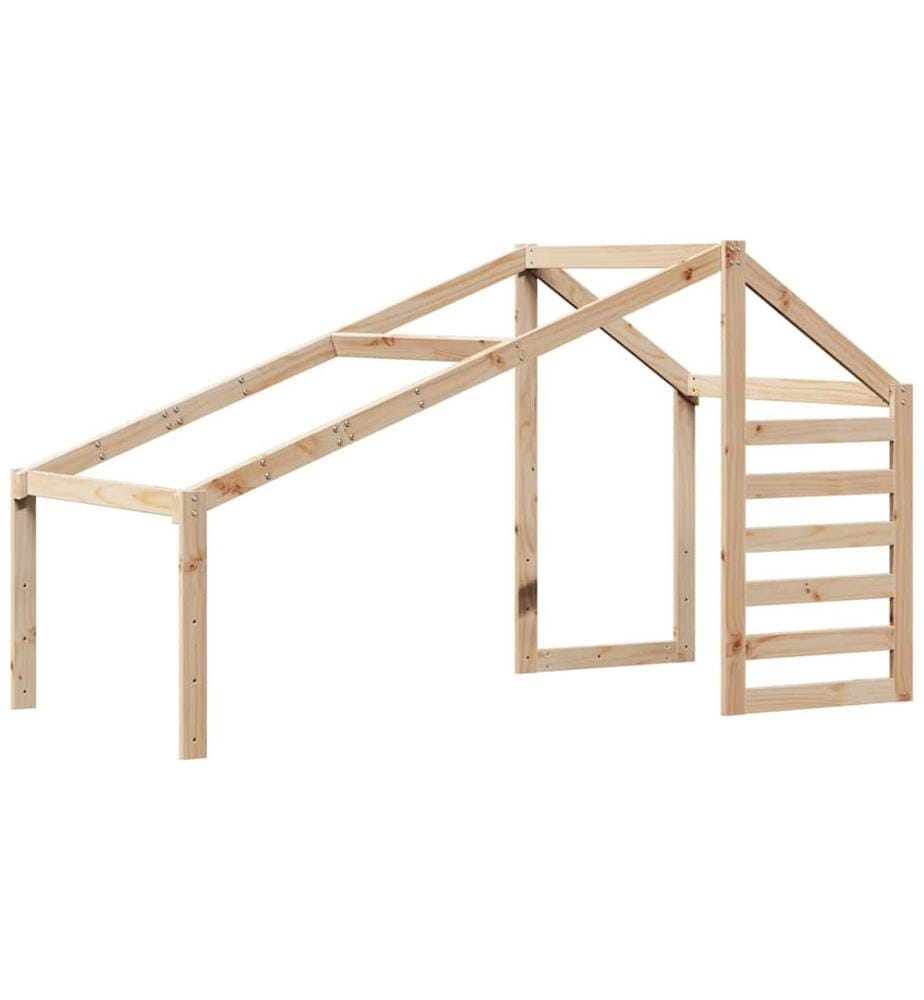 Toit de lit pour enfants 198x97x113 cm bois de pin massif