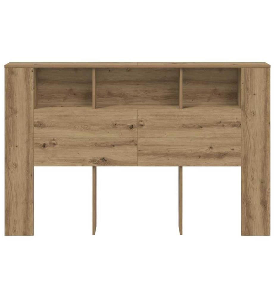 Armoire à tête de lit Chêne artisanal 160 x 18,5 x 103,5 cm Bois d'ingénierie
