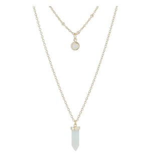Collier Gloriana - Bleu et Vert