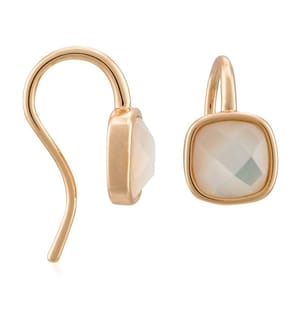 Orecchini Ella - Bianco e oro