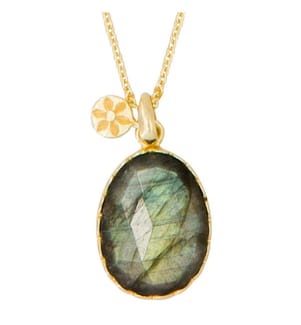 Collier Alba - Gris et Doré