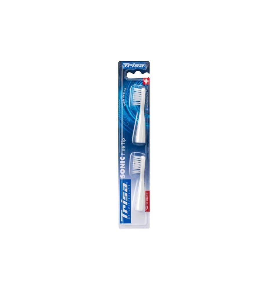 TRISA - Zahnbürstenkopf Sonic Fine Tip 2 Stück