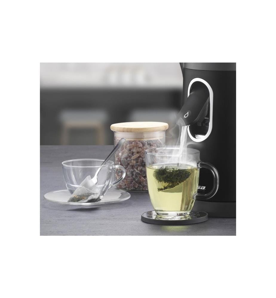 TRISA - Bouilloire 2-in-1 Perfect Cup 1.5 l, Noir