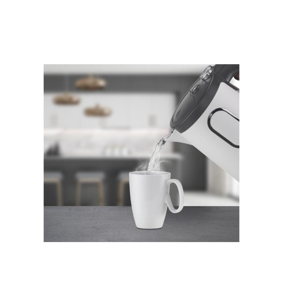 TRISA - Bouilloire 2-in-1 Perfect Cup 1.5 l, Blanc