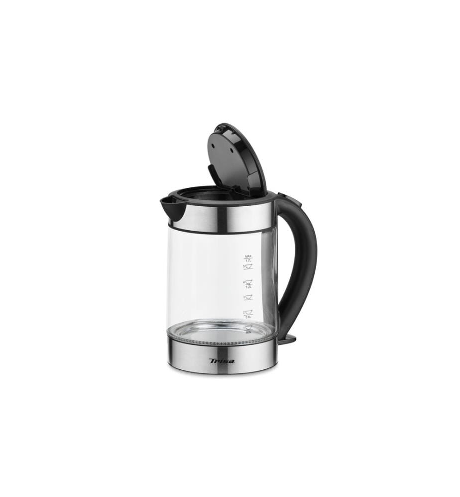 TRISA - Bouilloire Compact Boil W5669 1.7 l, Acier inoxydable/Transparent