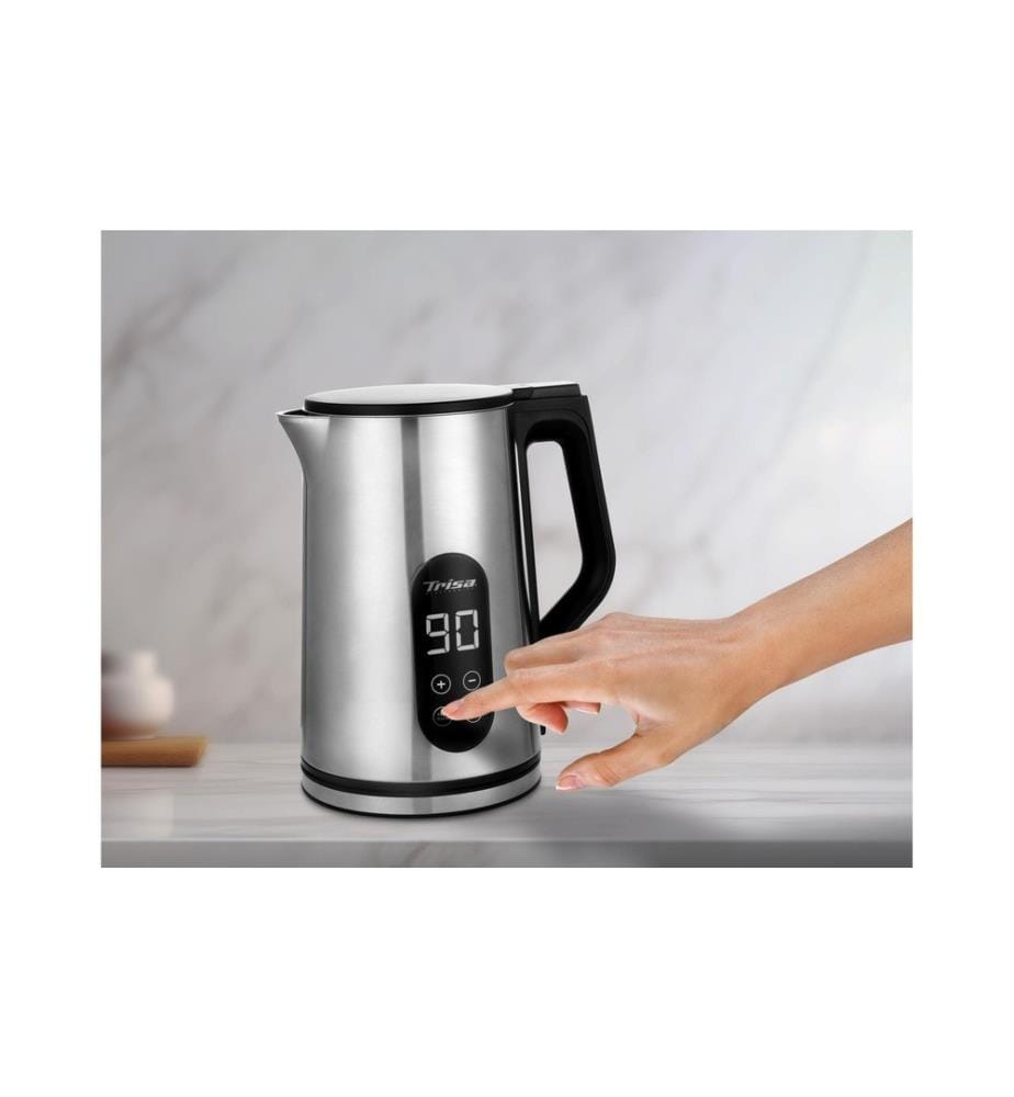 TRISA - Bouilloire Digital Boil 1.7 l, Argenté