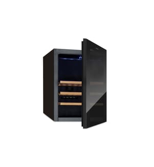 TRISA - Armoire de mise en température pour le vin 7736.0145 Noir, Droite