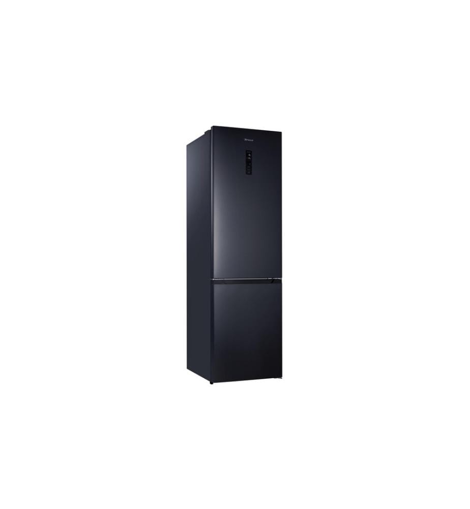 TRISA - Réfrigérateur congélateur Noir, Changeable, Droite