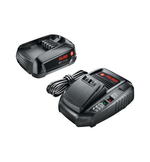 AL-KO - Akku und Ladegerät BOSCH HOME AND GARDEN Set, 18 V, 2.5 Ah