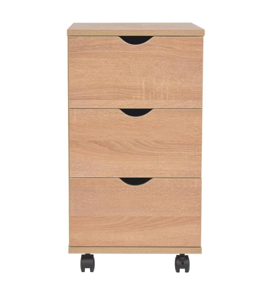 Schubladenelement 33×45×60 cm Eichenbraun