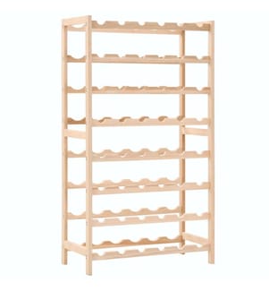 Weinregal Zedernholz 57,5 x 28 x 102 cm