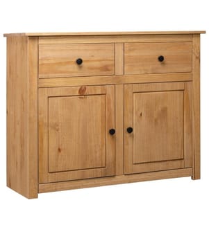 Sideboard 93x40x80 cm Kiefernholz Panama