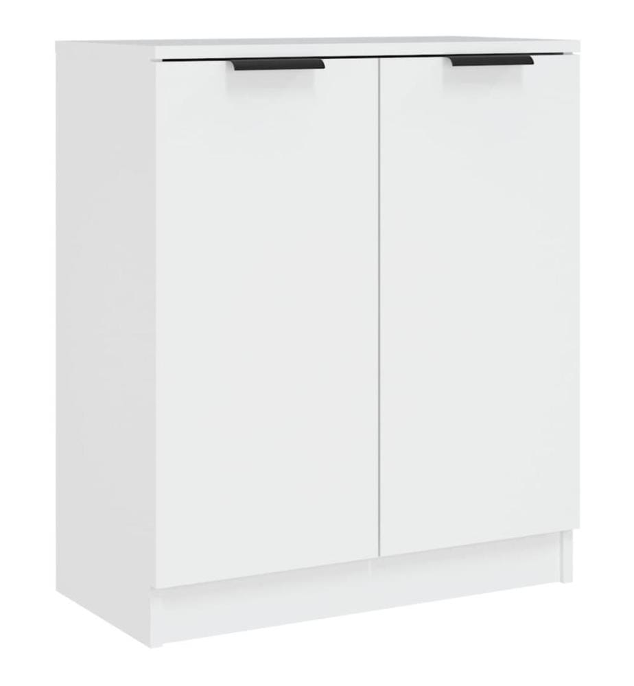 3-tlg. Sideboards Weiss Holzwerkstoff