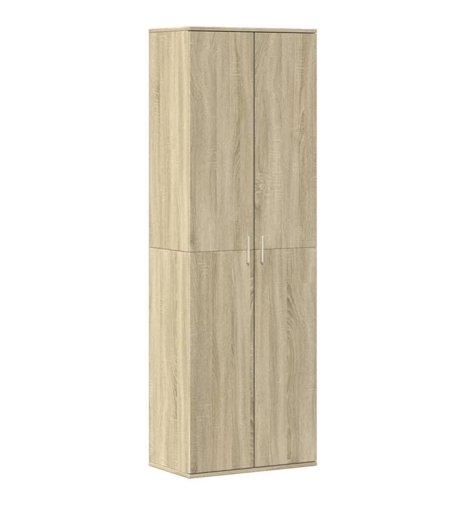 Highboard Sonoma-Eiche 60x35x180 cm Holzwerkstoff