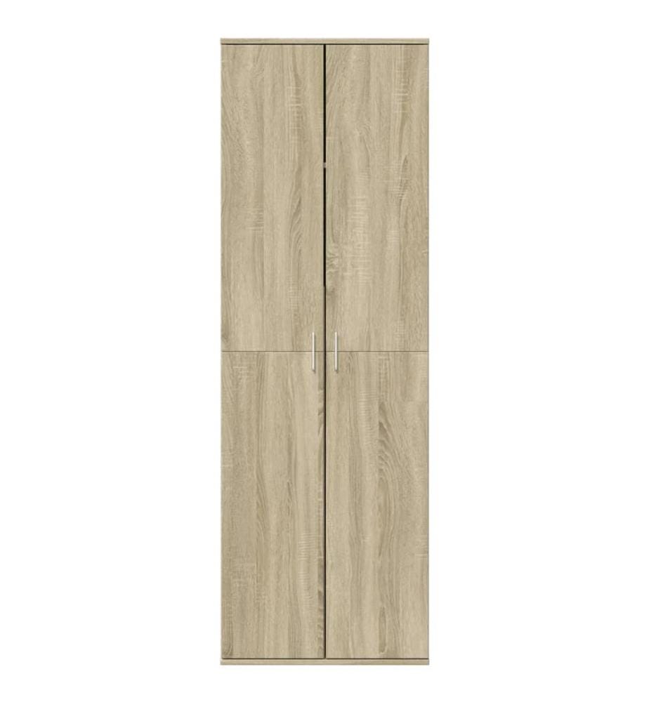 Highboard Sonoma-Eiche 60x35x180 cm Holzwerkstoff