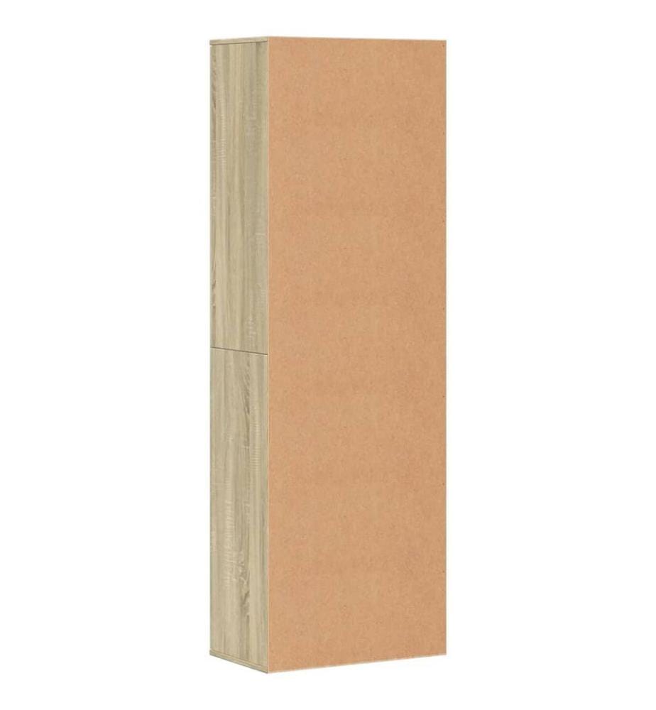 Highboard Sonoma-Eiche 60x35x180 cm Holzwerkstoff